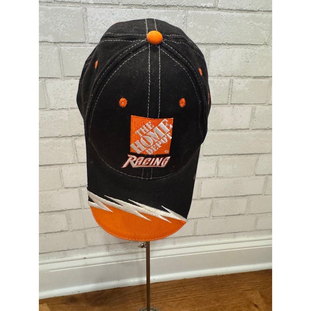 Tony‎ Stewart Home Depot Racing NASCAR Hat Winners Circle #20 Black Orange Mens